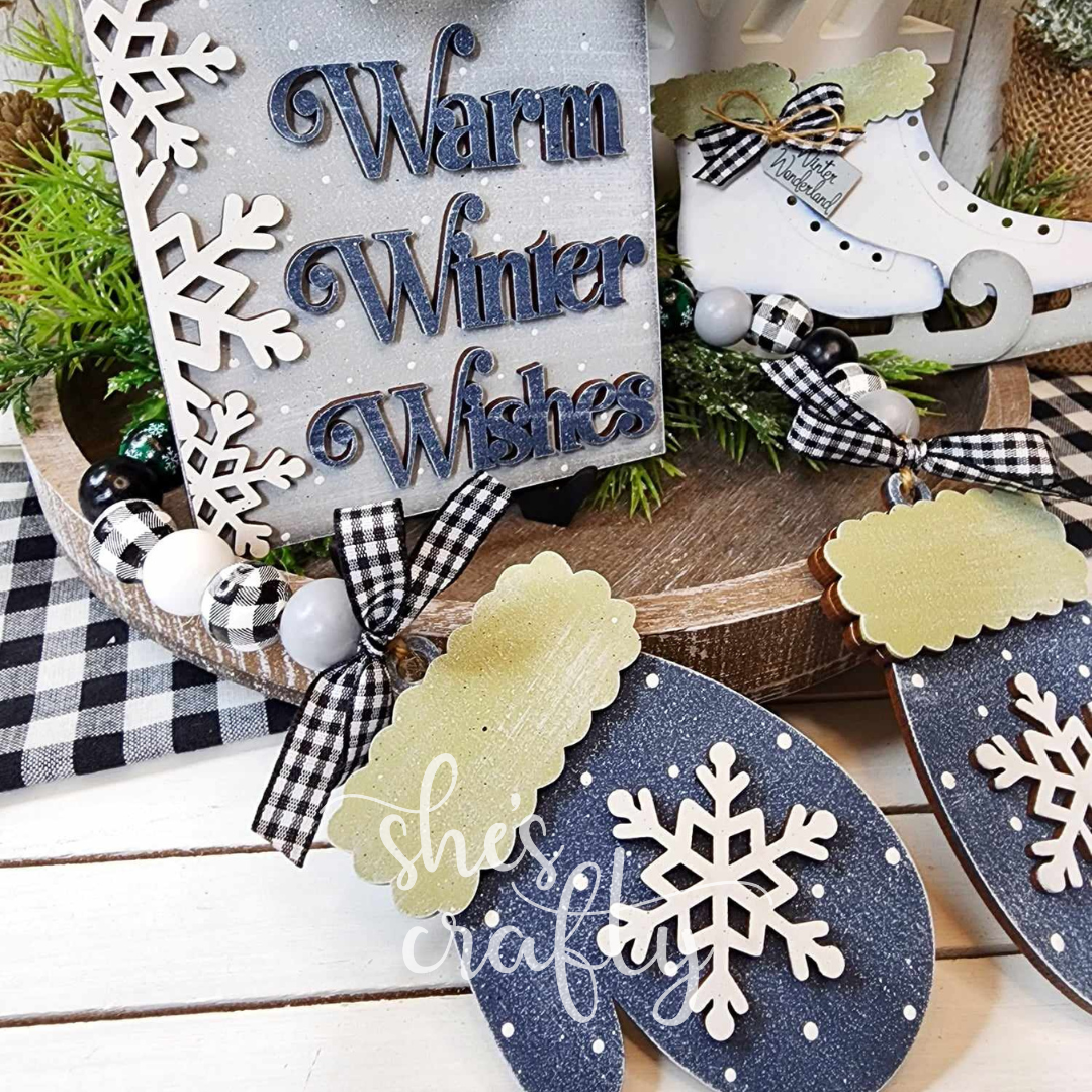 Warm Winter Wishes Tiered Tray Kit