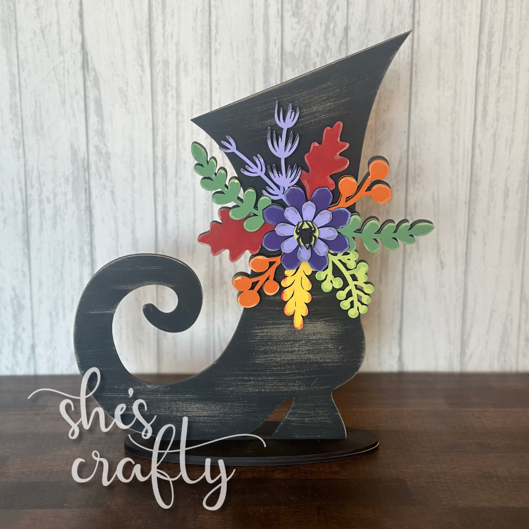 Witchy Floral Boot