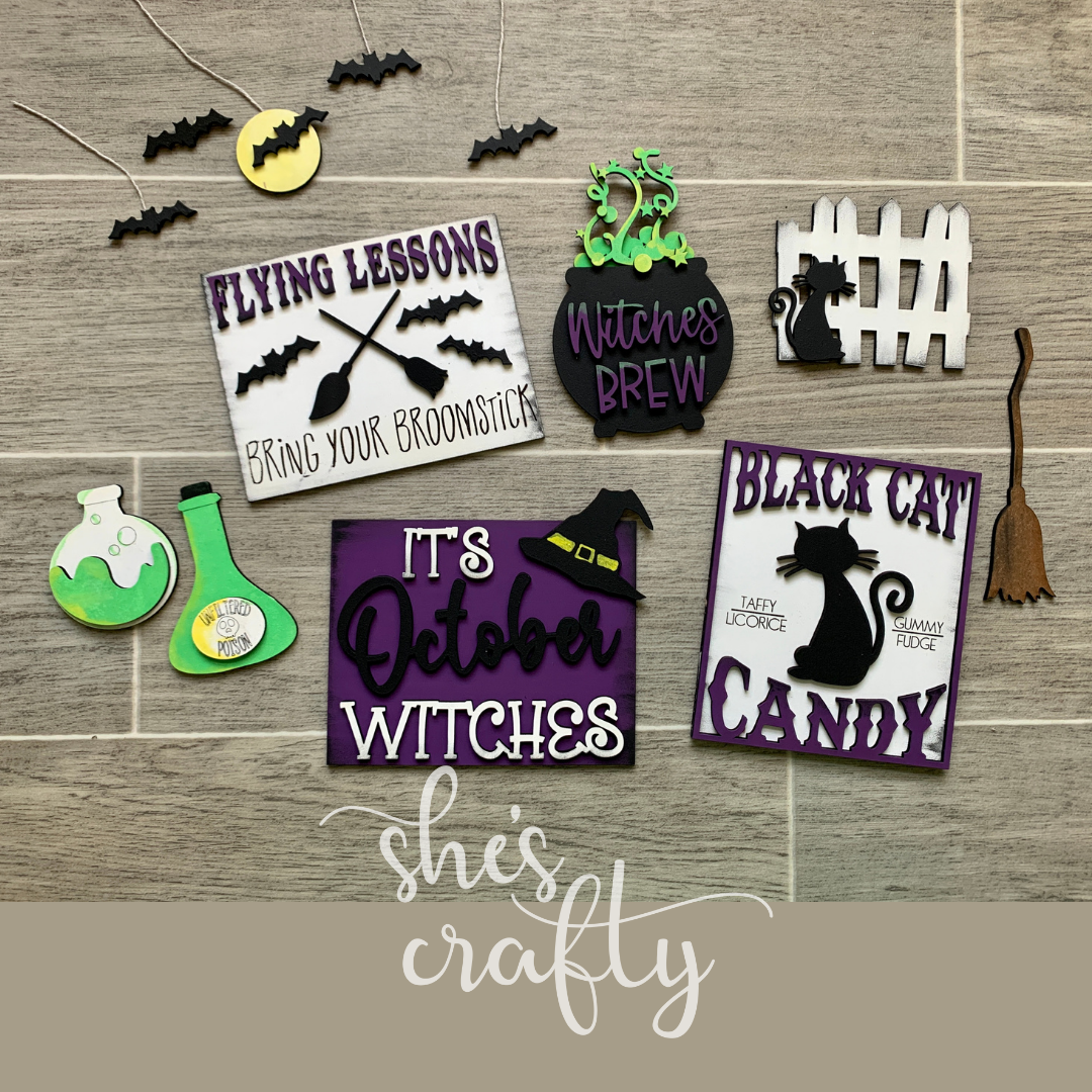 Witches Tiered Tray Kit