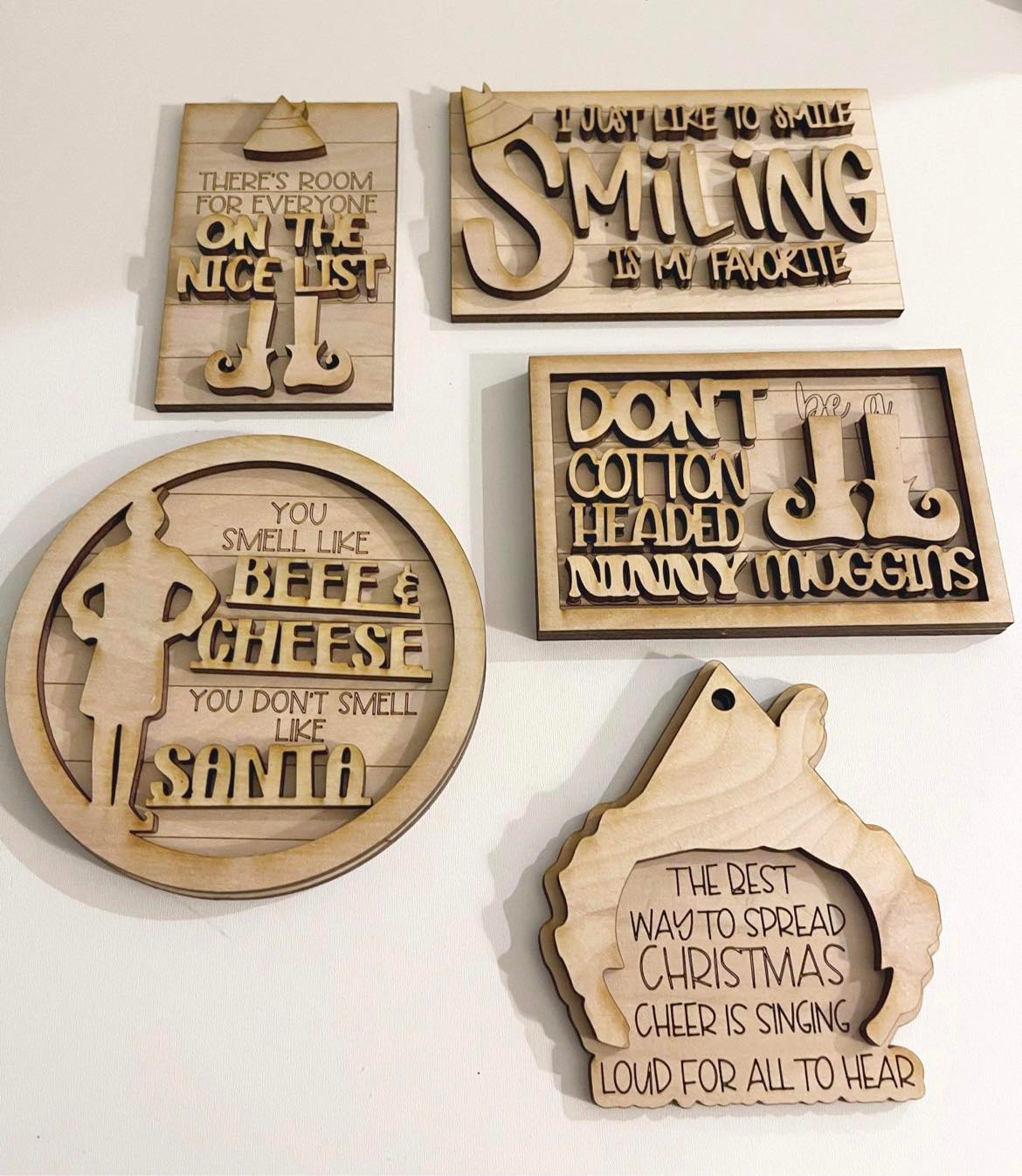 Buddy The Elf Tiered Tray Kit